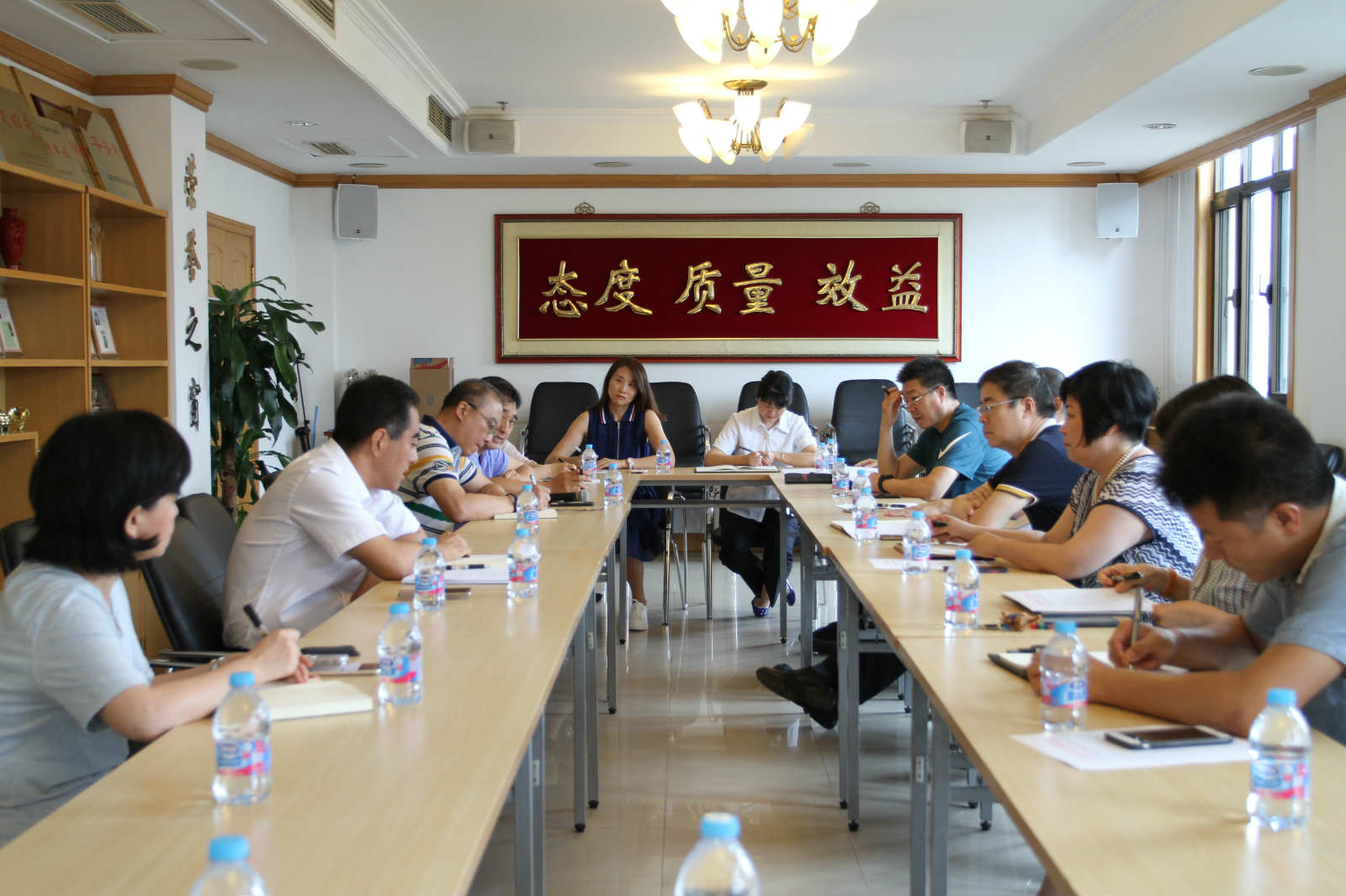 北京外交人员服务局代表团来访-广东外语外贸大学考试中心