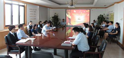 喜迎十九大，庆祝党生日——房屋公司机关南党支部党员大会