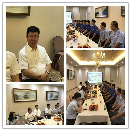平凡的英雄 身边的楷模——建外物业部庆祝建军90周年暨复转军人座谈会