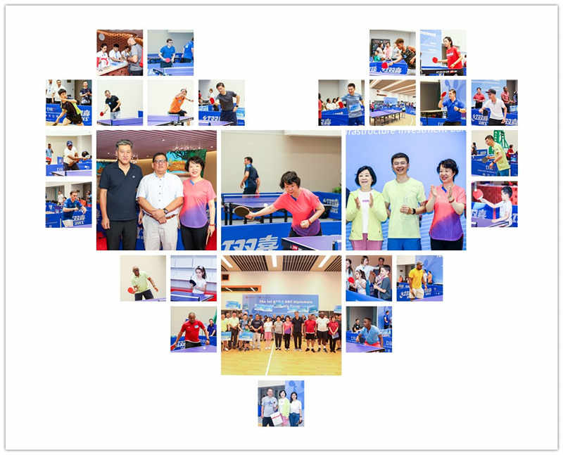 情系小球，乒乓会友——首届AIIB & DRC乒乓球友谊赛顺利举办