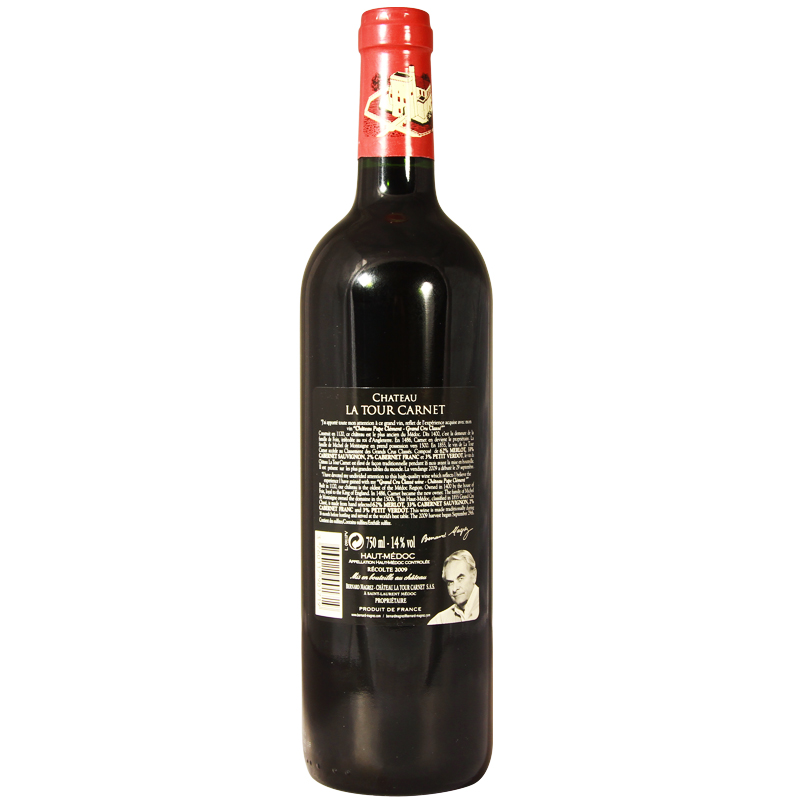 09 拉图卡奈古堡干红葡萄酒2