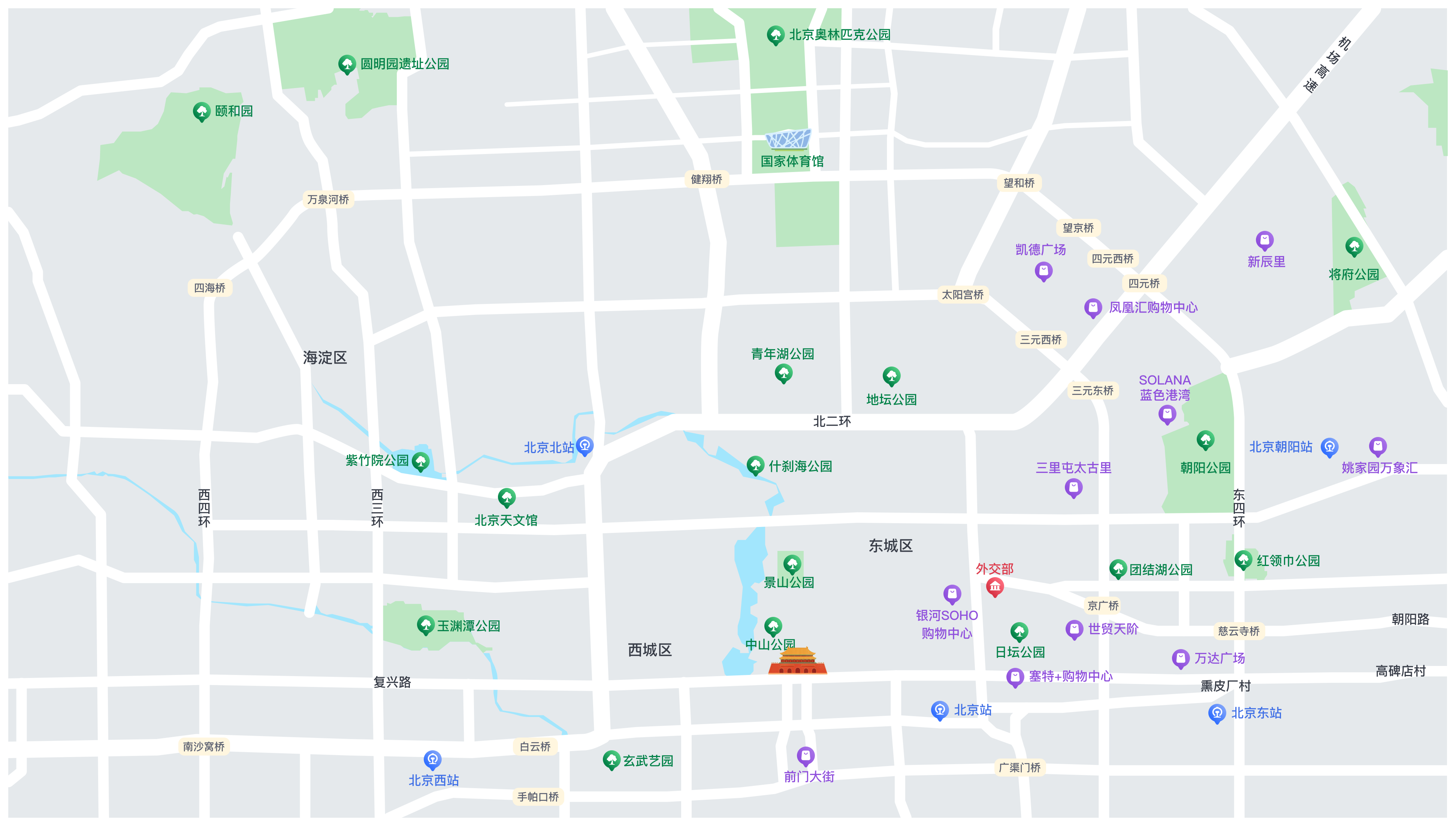 北京地图