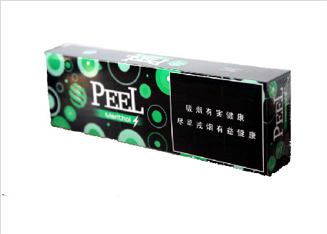 peel menthol 薄荷味香烟