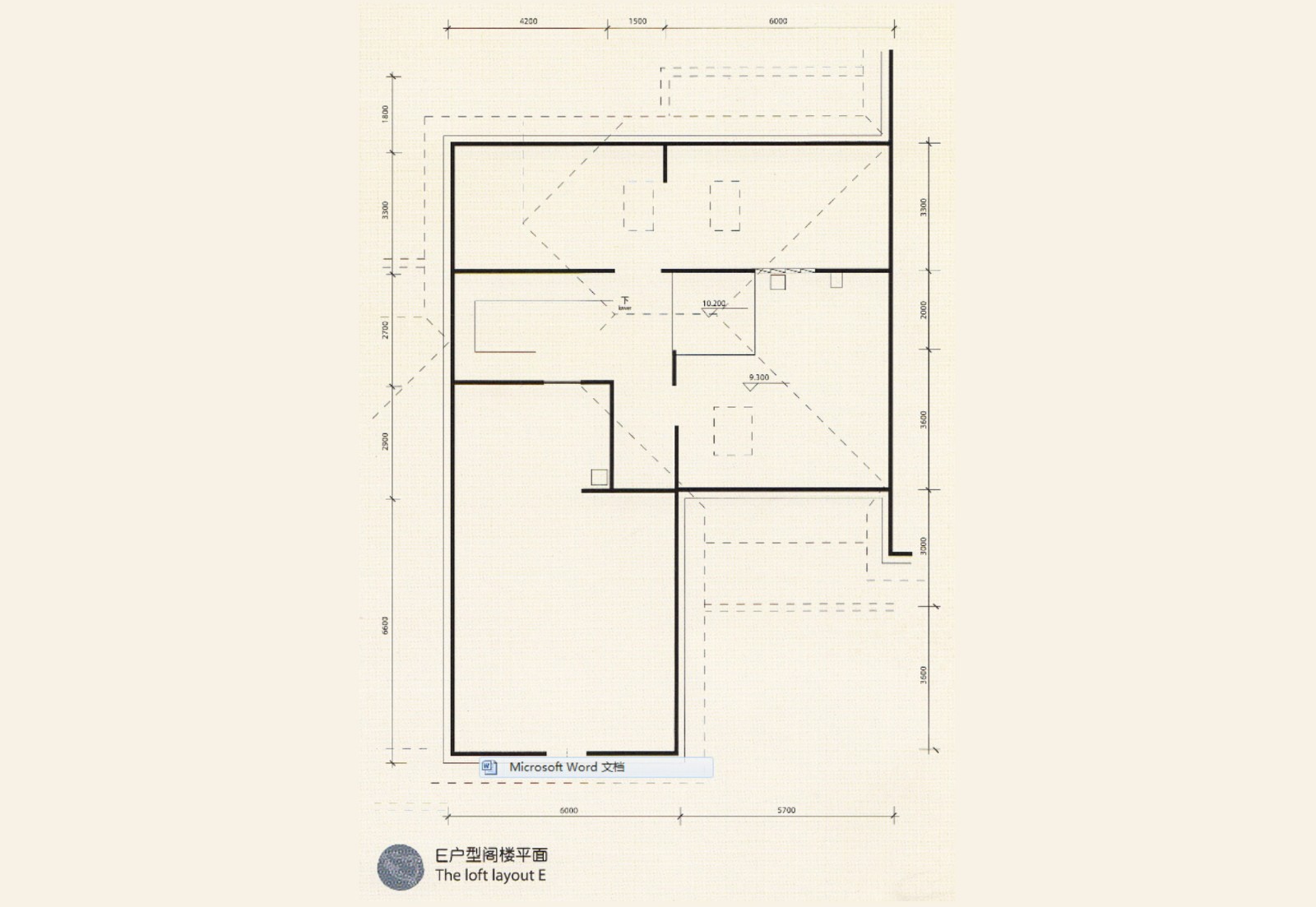 户型图-阁楼
